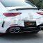 2019-2021 Hot Selling Front Rear Car Bumpers For Benz CLS W257 C257 Upgrade AMG-GT63S Grille Rear Diffuser Exhaust Pipe Body Kit