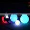 lampe solaire coRohseur luminous beach ball ip65 hanging bRohsb PE plastic lcolor changing vodka ball