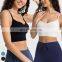 Wholesale Womens Clothing Custom Workout Wear Sexy Halter U back Sports Top High Elastic V-neck Gym Fitness Yoga Bra Sports Bra