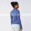 New Arrival Popular Long Sleeves Fitness Sports Coat  Gym Activewear Half Zip Yoga Jacket Top For Women