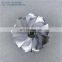 G30-770 Reverse Rotation 880694-5002S point milling billet wheel G30 770 880694 for performance turbo