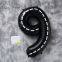 0-9 Black White Striped 40 Inch Number Foil Balloons Numero De Globos for Party Decoration Race Racing Car Number Balloon