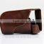 New Leather Camera Case Protector Cover Bag for Olympus OM-D E-M1 EM1 Camera PU Coffee color