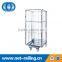 Storage metal european folding roll metal cage