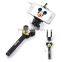 Cartoon wire cell phone selfie stick with 3.5mm jack wire