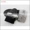 2016 leather mittens gloves sheepskin with grey rabbit fur for women