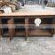 Solid wood furniture sideboard storage cabinet design for living room