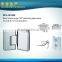 Square Circinal Angle 90 Degrees Double Side Bathroom Glass Door Clamp/Hinge