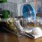 SGS certification clear acrylic bird feeder pets feeder small animal feeder