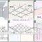 Office decoration waterproof pvc ceiling board