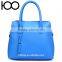 2016 high quality pink PU leather lady handbag