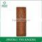 Leather wine carrier packaging box for single bottle