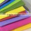 China fashion style chemical bond colorful polyester flower gift packing