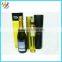Custom wine paper box with metal top and bottom