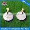 Chinese manufacturer design custom metal blank military dog tag Blank Dog Tags with Beads Necklace