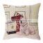 Jacquard Cushion Polycotton Cushion for Home &hotel Decoration &promotion&gift &supermarket Retail ----london Time