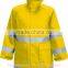 Fireproof reflective safety oil field winter jacket