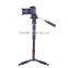 Q238 wholesale telescopic pole camera monopod 1730mm height digital DSLR video mini camera tripod monopod with handheld panhead