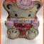 wedding candy wholesale plain bear shaped tin boxes customized
