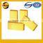low porosity yellow golden brick fire brick prices cheap brick