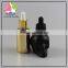 trade assurance white round eliquid dropper bottle 30ml ejuice bottle ecig bottle childproof glass dropper pipette cap