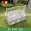 Collapsible food safe wood fruits basket