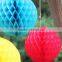 colorful party honeycomb christmas paper decorations