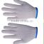 cheap white cotton gloves/cotton knitted gloves