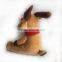 Custom plush christmas reindeer toy with scarf christmas plush toys