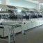 Fully automatic rotary screen printing machine with UV dryer system