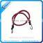 New arrival 2015 elastic key chain bungee cord lanyard with plastic hook
