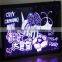 low price led acrylic writing board