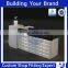 Tailor made wooden reception counter desk, front desk