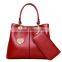 2 Pcs Ladies Shoulder bags Set American style Pu Leather Tote Handbag