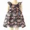 2016 Summer Ruffles Backless Cotton Baby Girls Dresses