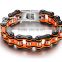 2015 Best Selling Popular Energy Bracelet Mens bracelet Biker Chain Bracelet Motorcycle Bracelet Jewelry