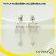 Ebay Zircon Star Pattern Chain Plated 925 Silver Earring