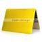 Wholesale Colored Plastic Hard Shell Case For 2015 MacBook 12 inch A1534 Yellow