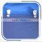Metal mesh drapery for partition