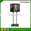 outdoor adjustable display rack iron easel stand advertising