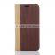 Wood PU Leather case for Samsung galaxy S6