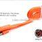 360 Degree Rotating Micro USB Charger Cable 2 in 1 Micro USB Data Cable for Android & Iphone