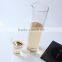1L engraved pattern tableware unique desigh high borosilicate wholesale clear decorative glass water pitcher