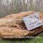 Tombstones/Gravestones from Indosign BV, specialist in products of petrified/fossil/natural wood