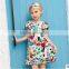 Wholesale 2016 Girl Dresses short Sleeve Girls Boutique Dress Prettigirl Baby Clothing