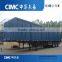 CIMC Cargo Box Trailer , Van Lorry semi trailer