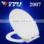 soft closing round decorative toilet lid covers for wc 2007