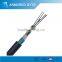 Singlemodel/Multimode Fiber Cable 12/24/96 Core Fiber Optic GYTS Cable