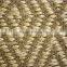 Diamond pattern nature sisal rug