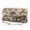 Top quality Designed leather ladies clutch bags, envelop clutch bag mini shoulder bag